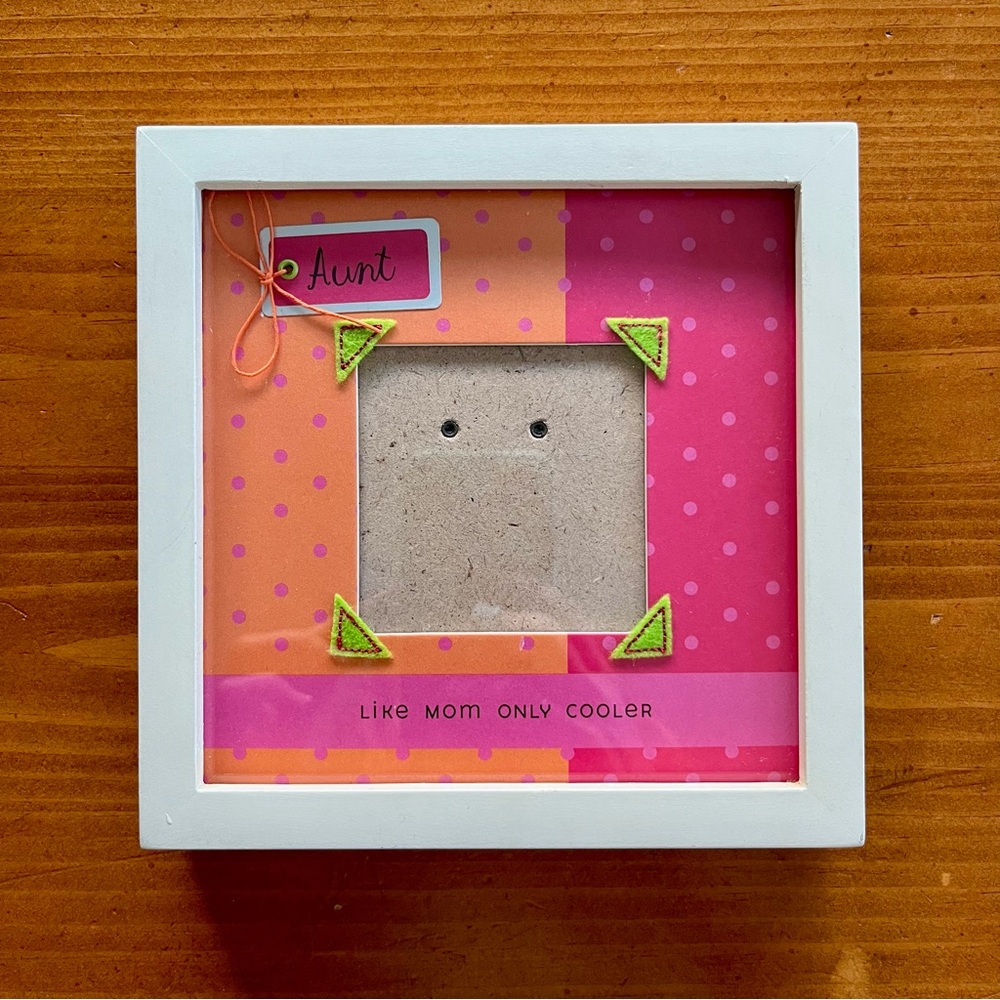 Hallmark “Aunt Like Mom Only Cooler” Photo Frame